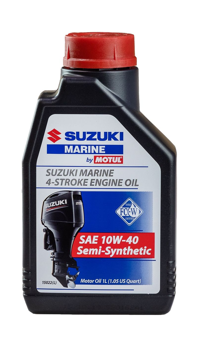 Масло Motul Suzuki Marine 4T SAE 10W40, 1 л 108697 (106355) масло ecstar suzuki marine v7000 4t sae 10w40 1 л полусинтетика 9900026310100