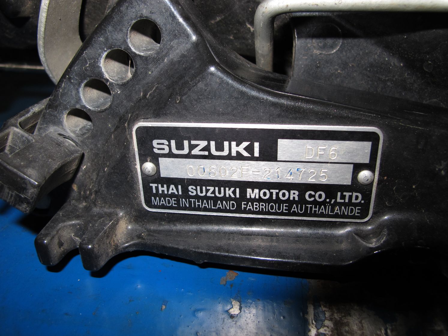 Переделка suzuki df4 в df6