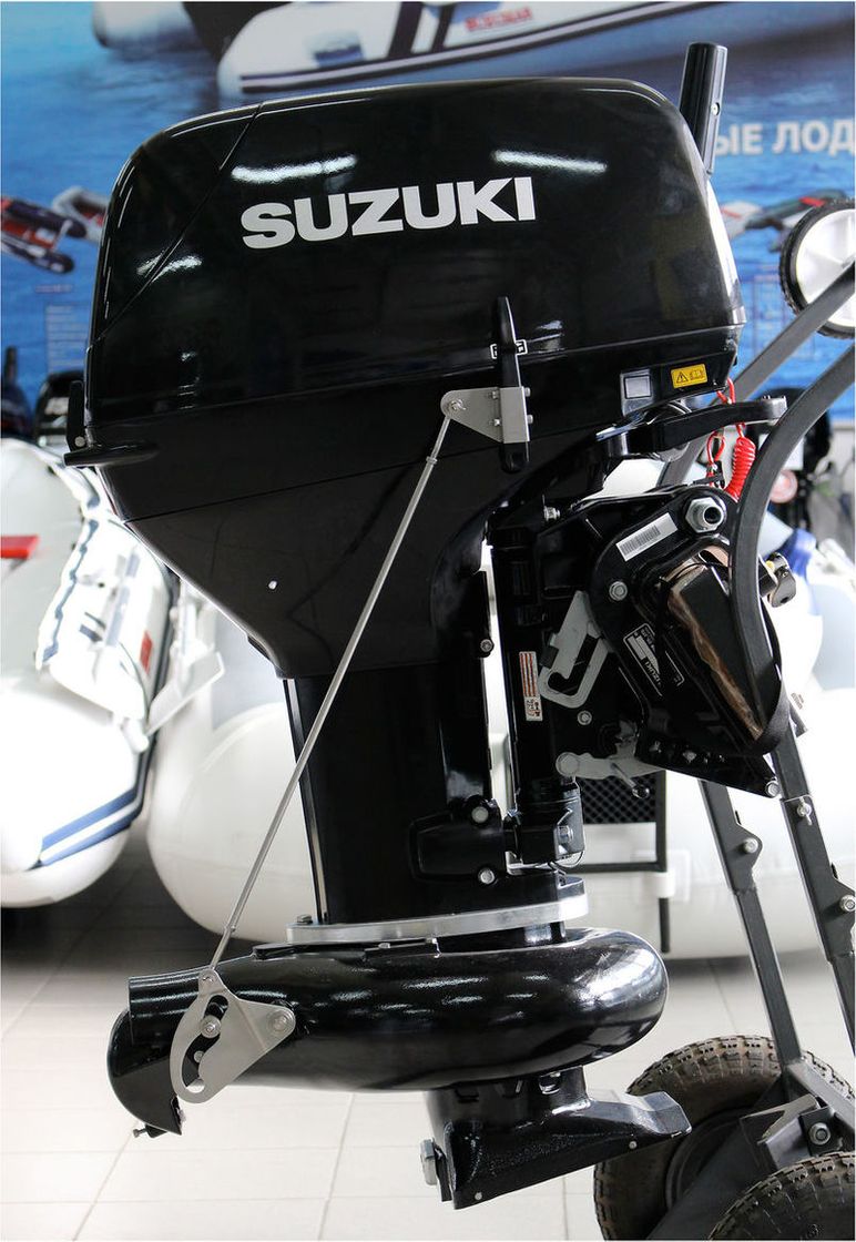 Мотор лодочный Suzuki DT40WS JET с водомётной насадкой Marine Rocket DT40WSJET-MR