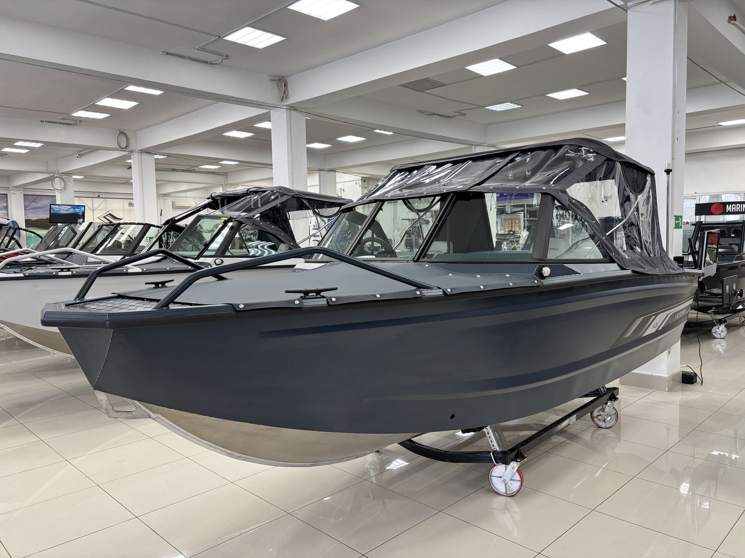 

Моторная лодка, Viсtory A3, серо-синий A3_ral 5008