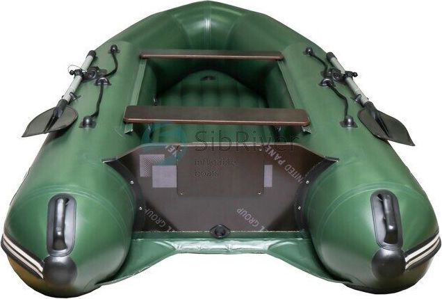 Надувная лодка ПВХ Бирюса 325 НД, зеленый , SibRiver BR325NDG - фото 4