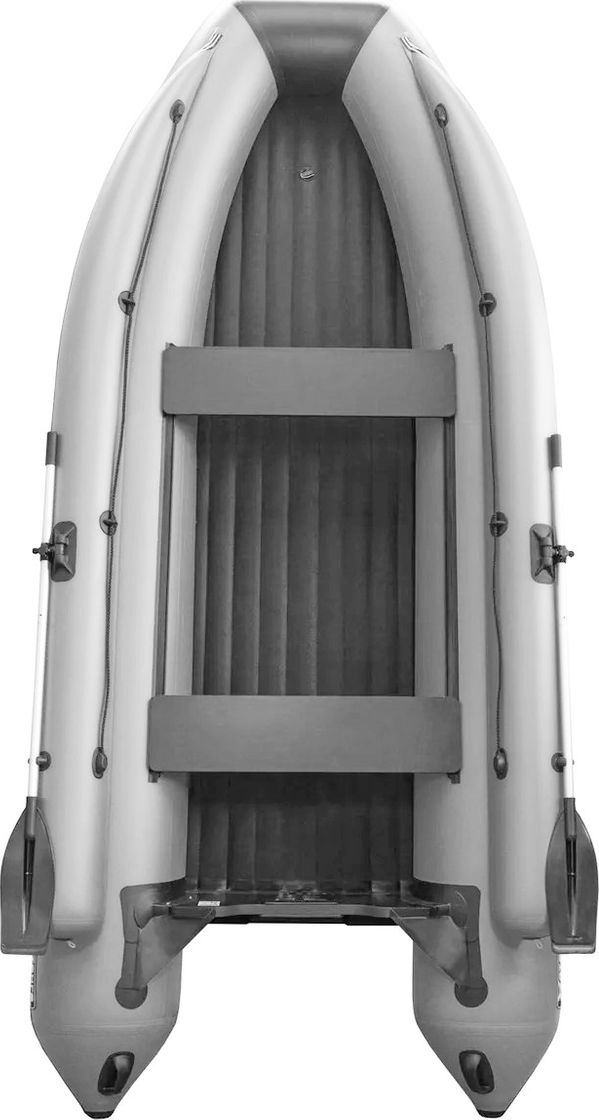 Надувная лодка ПВХ Хатанга Jet 390 Lux, НДНД, серый, SibRiver HATL390NDG-J надувная лодка пвх хатанга pro 360 нднд камуфляж серый sibriver hatp360ndcmg