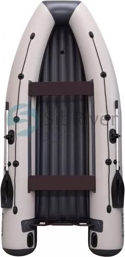 Надувная лодка ПВХ Хатанга PRO 360 НДНД, серый/серый , SibRiver HATP360NDGG