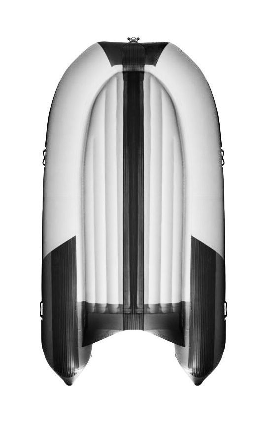 Надувная лодка ПВХ, Навигатор 380PRO НДНД,белый-серый, FORZA FM-N380PRONDNWG - фото 2