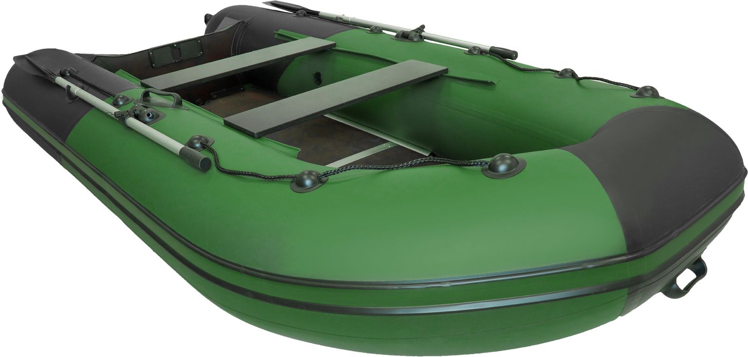 Надувная лодка ПВХ, Ривьера Компакт 3400 СК Комби, зеленый/черный 00182866, размер 855х195 - фото 3