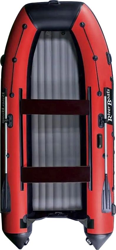 Надувная лодка ПВХ, RiverBoats RB 370 НДНД, черно-красный RB370NDBR natrual stone abacus граненый красный нефрит свободные бусины rondelle для diy ювелирные изделия изготовление браслета серьги находки 15 3 4 6 8 мм