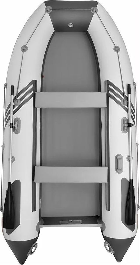 Надувная лодка ПВХ Roger Zefir 3700 НДНД (PRO), белый/графит RZ3700ND-PRO-W/G банкетка торонто 13s 47×30×49 см каркаса белый сиденья горчичный