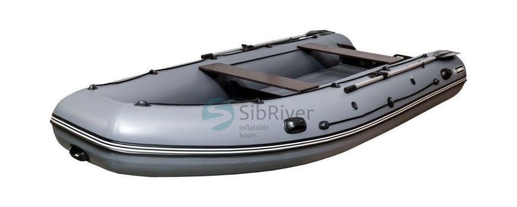 Надувная лодка ПВХ Селенга -360, зеленый, SibRiver SEL360GR, цвет камуфляж лес - фото 3