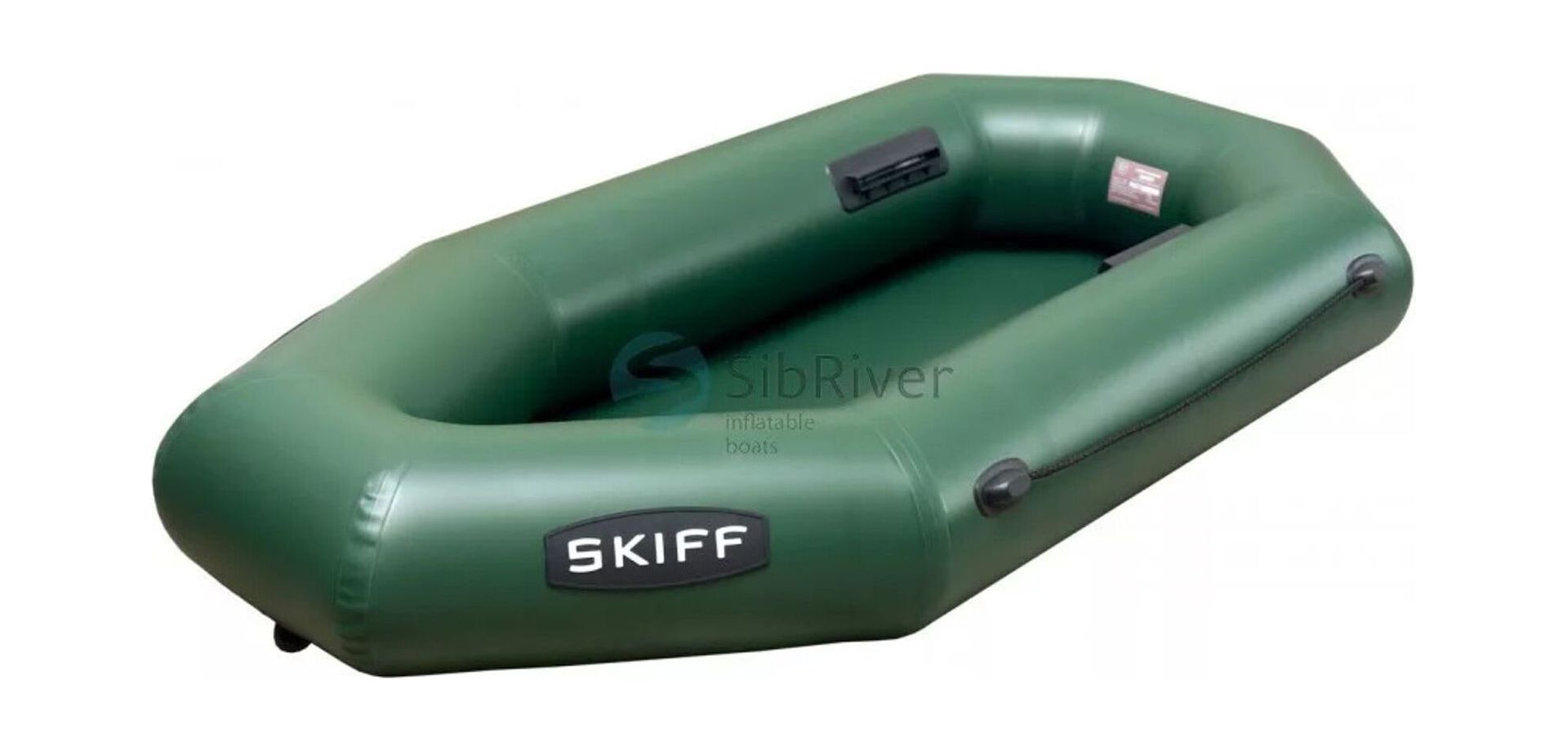 Надувная лодка ПВХ Skiff-200, зеленый, SibRiver S200GREEN - фото 2