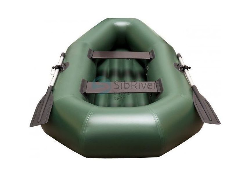 Надувная лодка ПВХ Skiff-240НД, зеленый, SibRiver SND240GREEN - фото 4