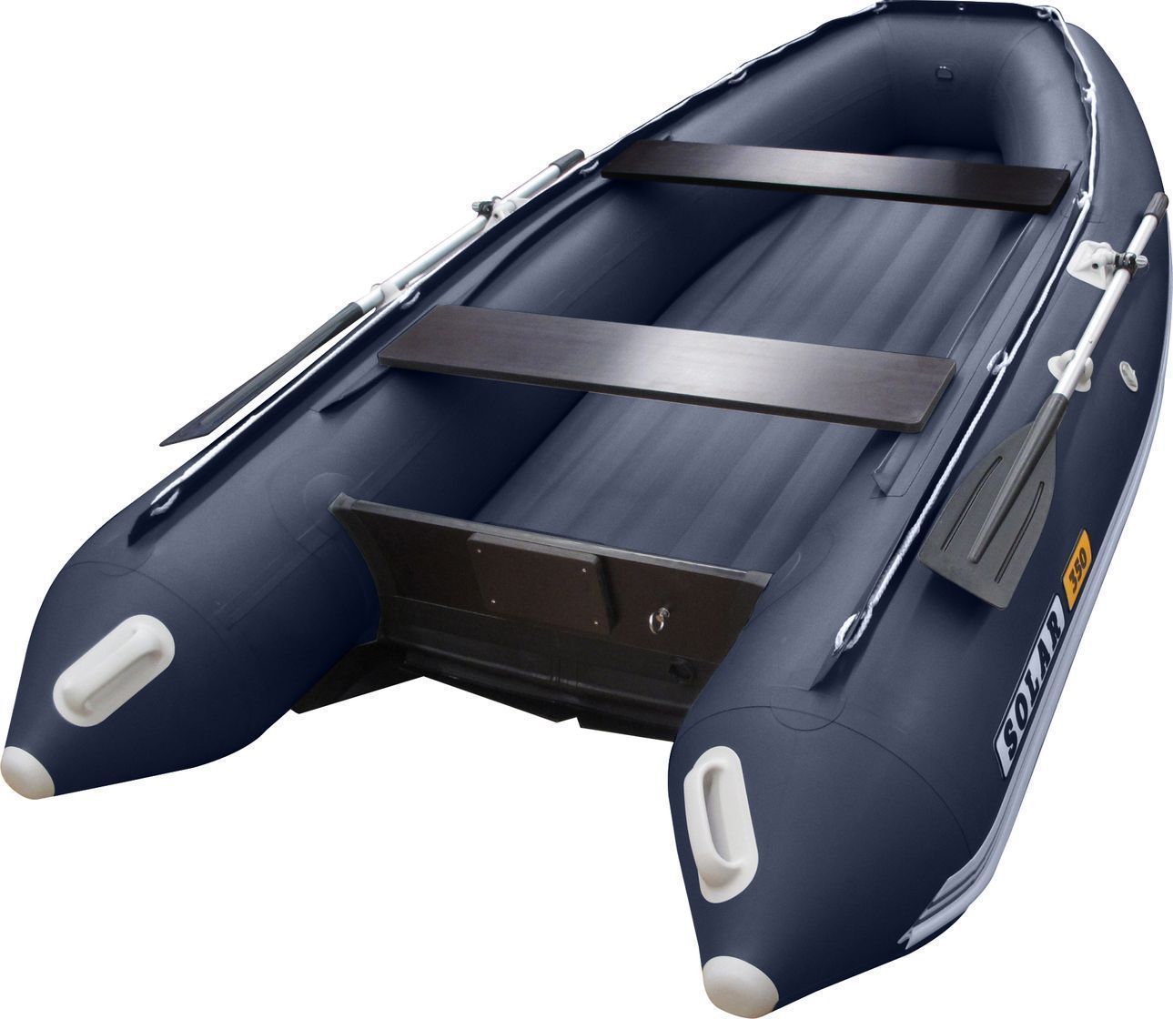 Надувная лодка ПВХ SOLAR-350 К (Максима), cиний SLR350k_max_blue