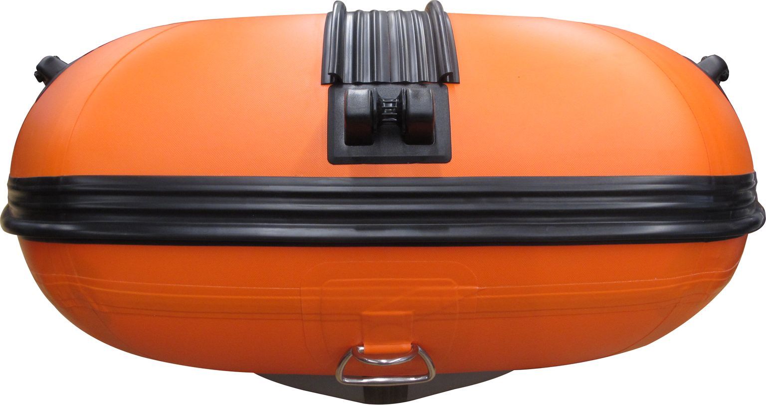 Надувная лодка ПВХ SOLAR-350 К (Оптима), оранжевый SLR350k_opt_orange - фото 3