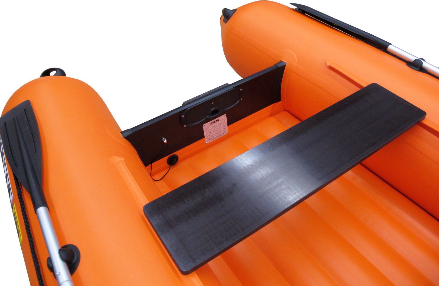 Надувная лодка ПВХ SOLAR-350 К (Оптима), оранжевый SLR350k_opt_orange - фото 6