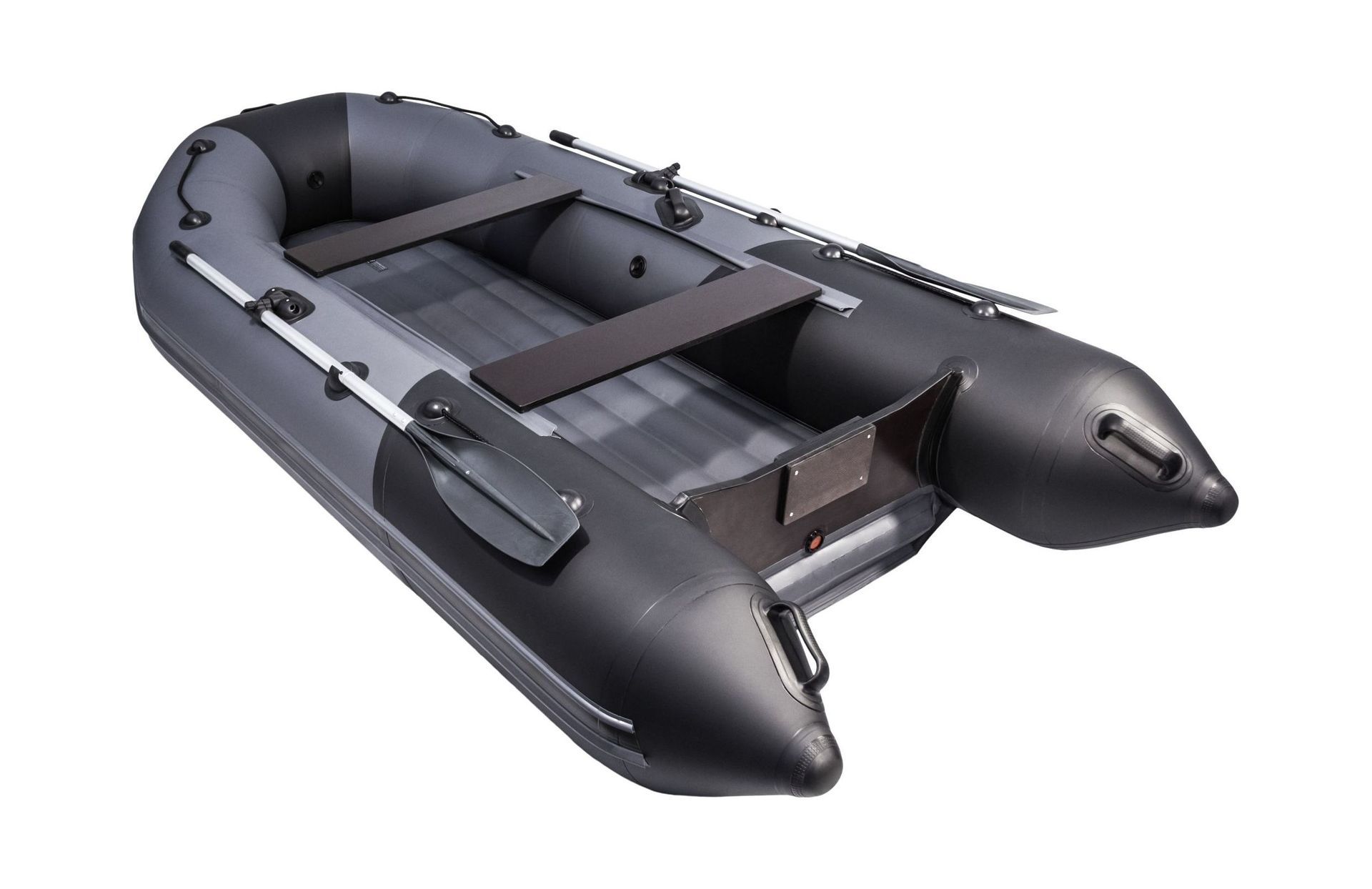 Надувная лодка ПВХ, Таймень NX 3200 НДНД, графит/черный 4603725303546 - фото 4