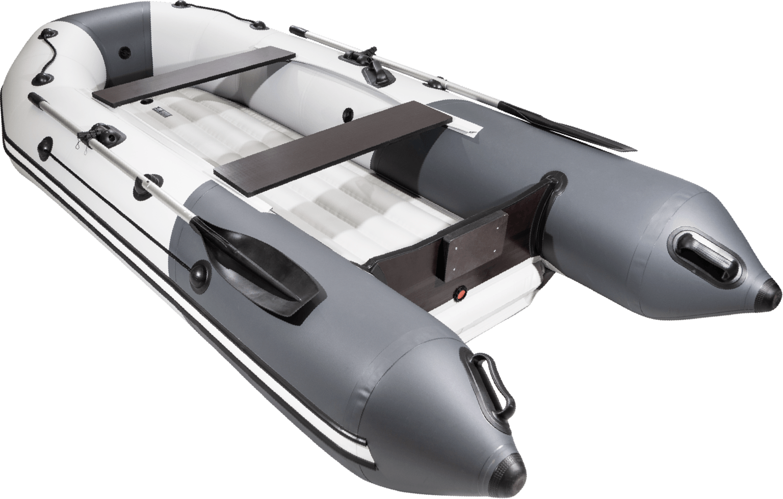 Надувная лодка ПВХ, Таймень NX 3200 НДНД, св.серый/графит 4662725603546, цвет графит/черный, размер 855х195 - фото 4