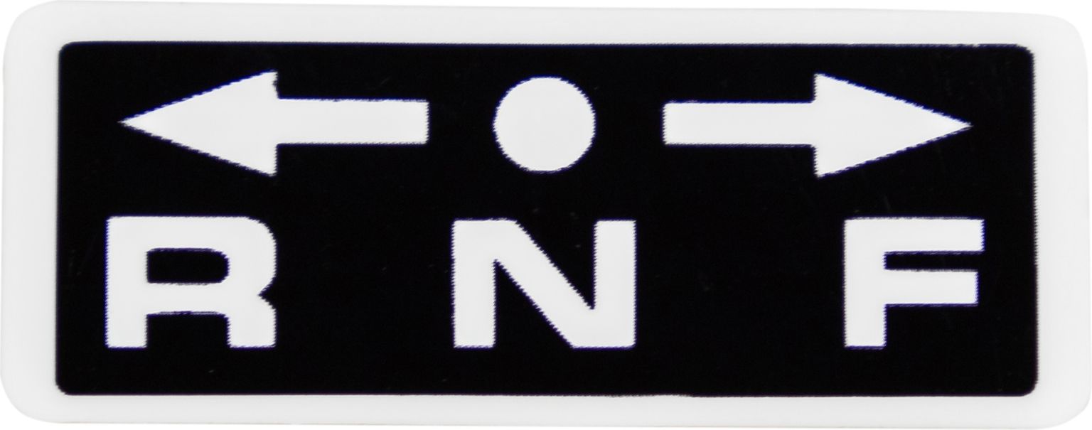 Наклейка, маркировка (R-N-F) Suzuki DF4-140A/DT9.9-40 2113191J00YAY