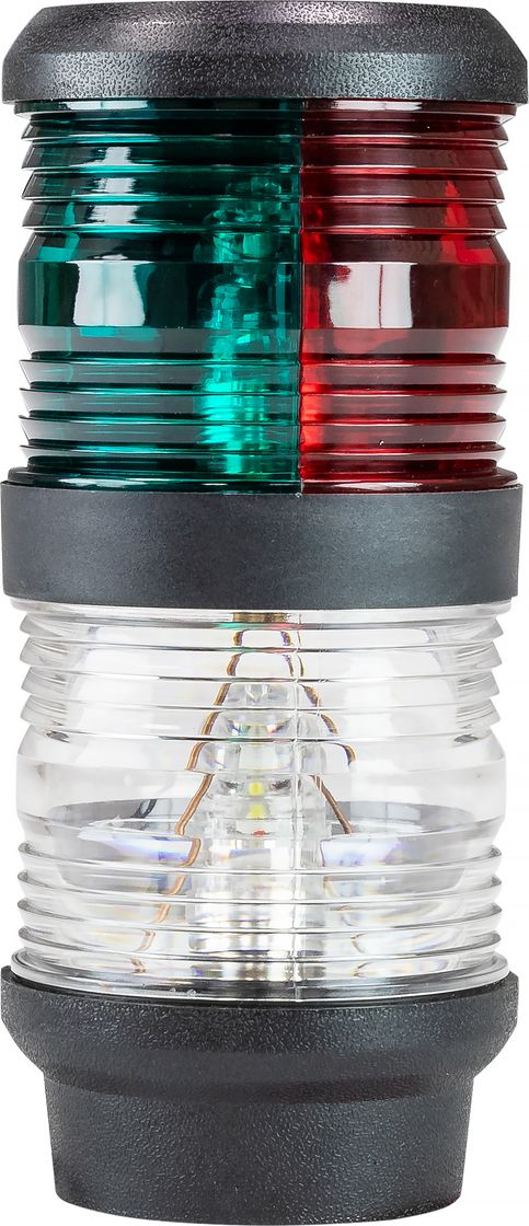 Огонь ходовой комбинированый LED (топовый, красный, зеленый) LPNVGFL00471 огонь ходовой зеленый 55x86x46 мм белый 2lt 995 005 031