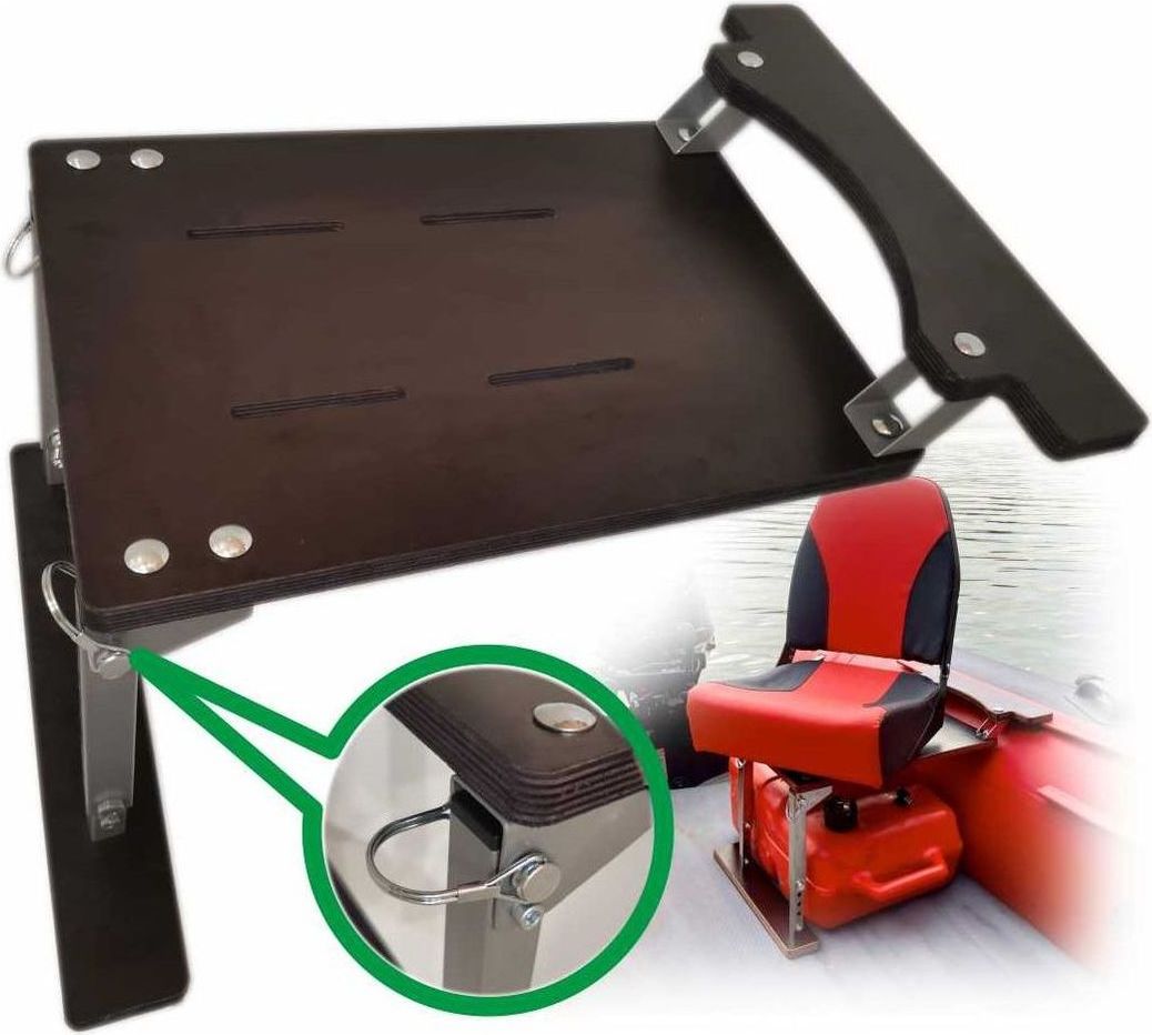 Опора регулируемая складная с фанерным основанием креплением на ликтрос занижение 60мм 1011018 4190₽