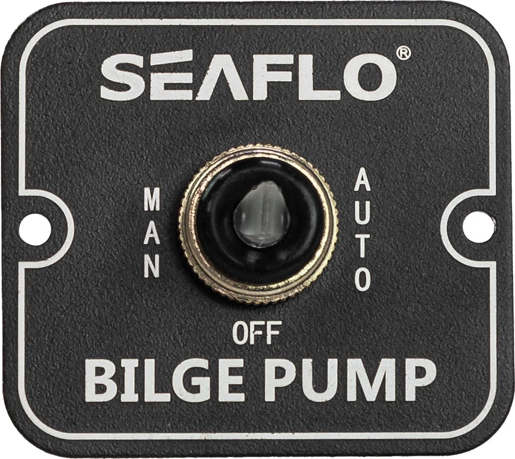 Панель управления водооткачивающей помпой SeaFlo SFSP01 панель управления водооткачивающей помпой auto off manual без фиксации aes121418b