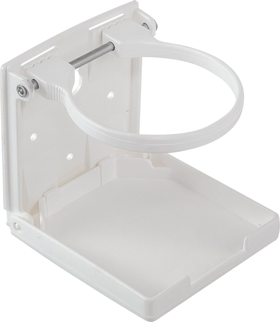 Подстаканник складной регулируемый, белый C11668 подставка для сотового телефона для стола регулируемый и складной держатель телефона