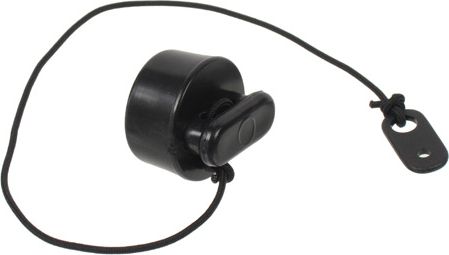 Пробка сливного клапана, черная SSCL00018106 подставка под кружку 11x11 см керамика пробка круглая черная ночной кот cat night