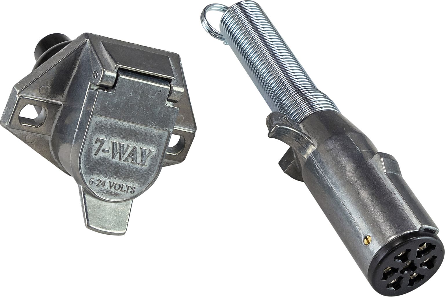 Разъем электрический 7-и контактный 33020razem розетка для подключения съемных топовых огней c91023
