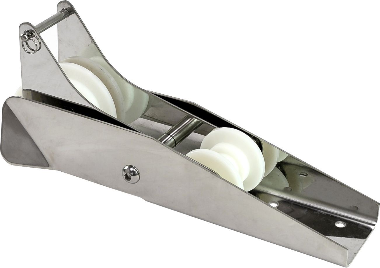 Роульс для якоря с качающимся роликом, нержавеющий, Marine Rocket 4620136018579 роульс для лодки пвх носовой серый sscl00015302