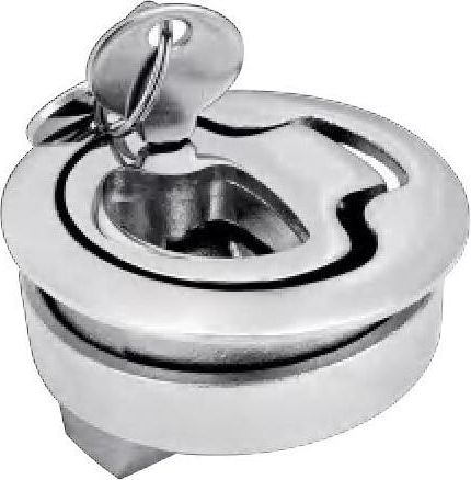 Ручка врезная D61 мм с ключом Marine Rocket 4620136033343 2801₽