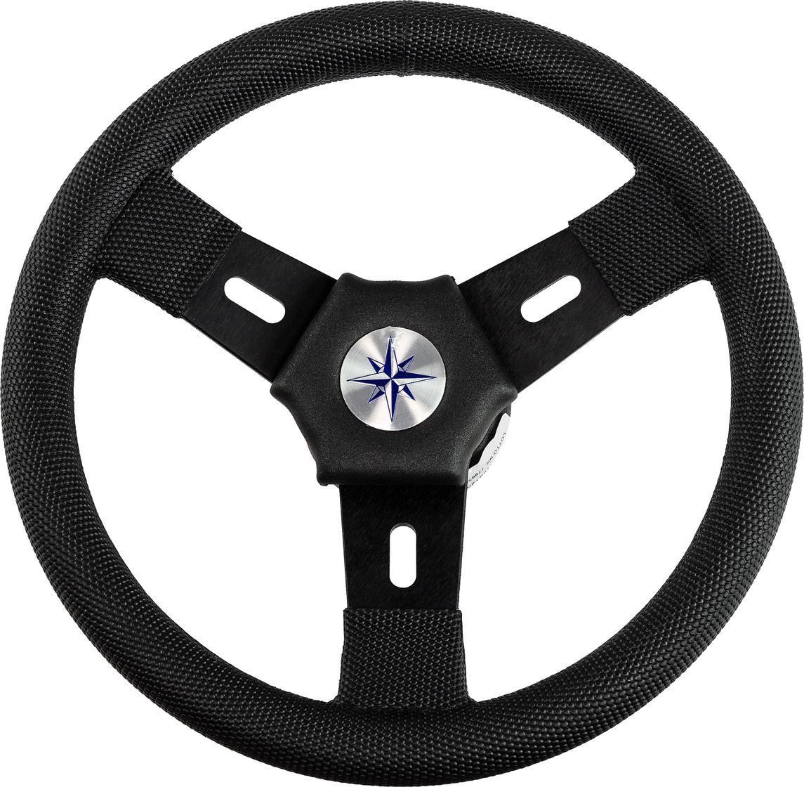 Рулевое колесо ELBA обод и спицы черные д. 300 мм VN10312-01 рулевое колесо isotta daponte 350 мм 1105 5 nm