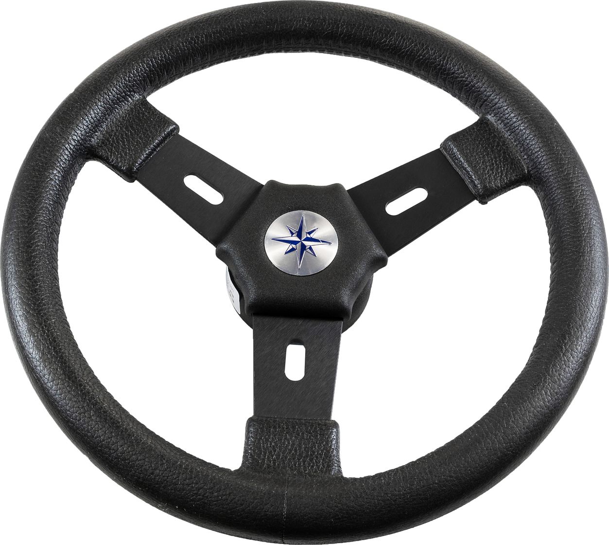Рулевое колесо ELBA обод и спицы черные д. 320 мм VN70312-01 рулевое колесо versilia more 10016456