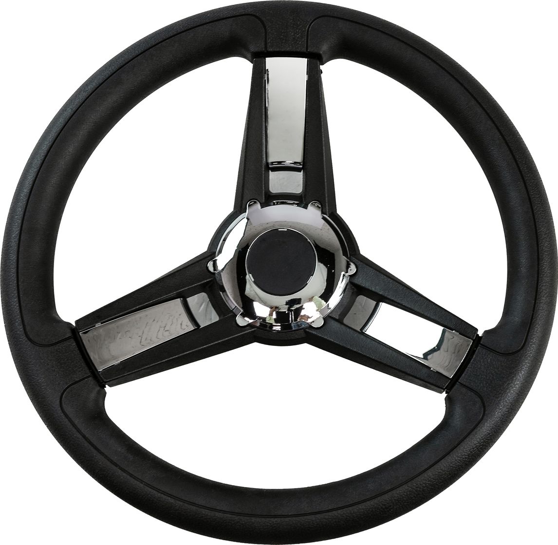 Рулевое колесо GIAZZA хром, д.350 мм 3GZA3581 рулевое колесо giazza черное д 350 мм 3gza3521