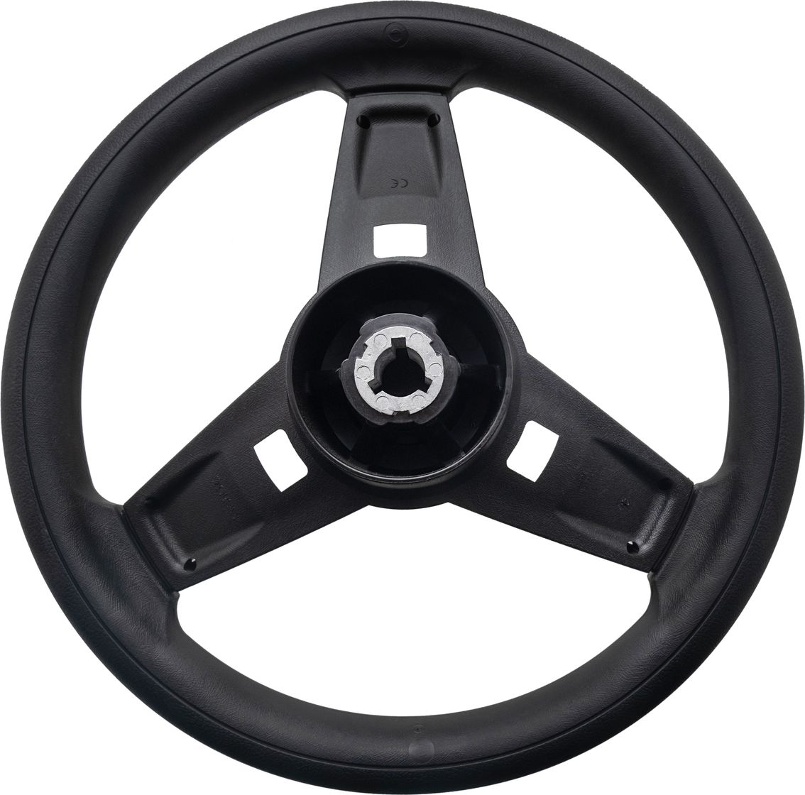 Рулевое колесо GIAZZA обод и спицы черные д. 350 мм 3GZA3521 - фото 2