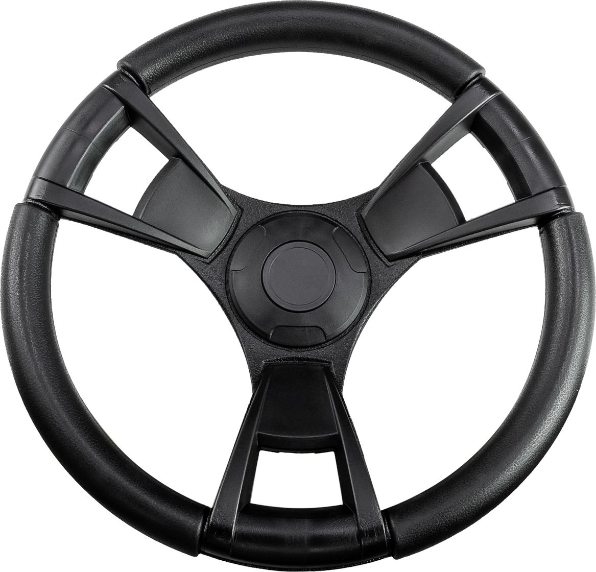 Рулевое колесо GUSSI 013 обод и спицы черные д. 350 мм 30133521S