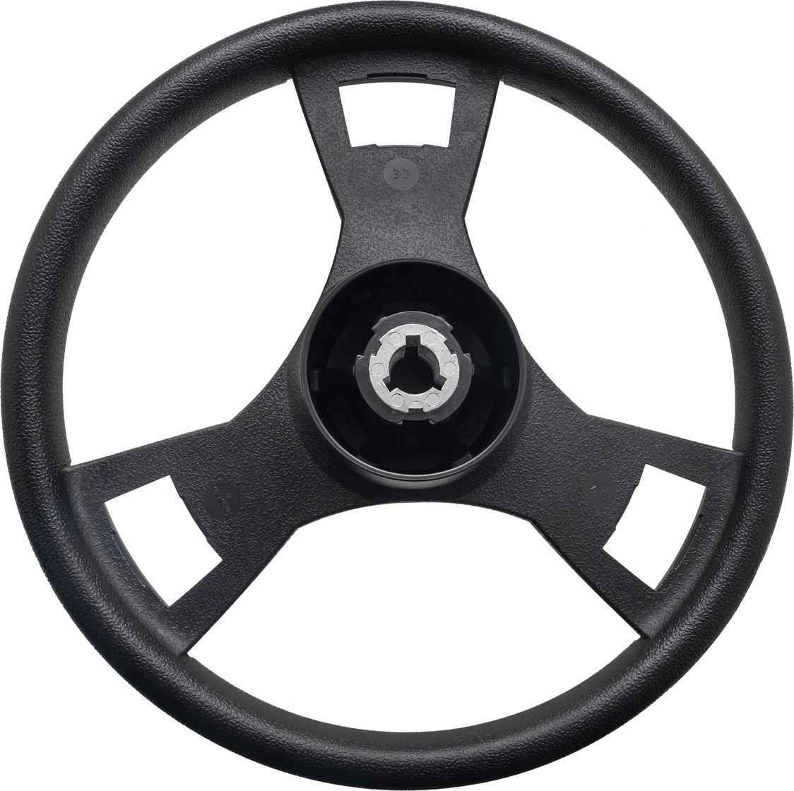 Рулевое колесо GUSSI 013 обод и спицы черные д. 350 мм 30133521 - фото 2