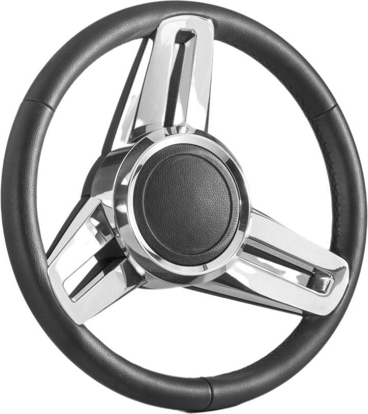 Рулевое колесо Isotta DAPONTE 350 мм 1105-5-NM рулевое колесо orion обод черносеребристый спицы серебряные д 355 мм vn960101 93