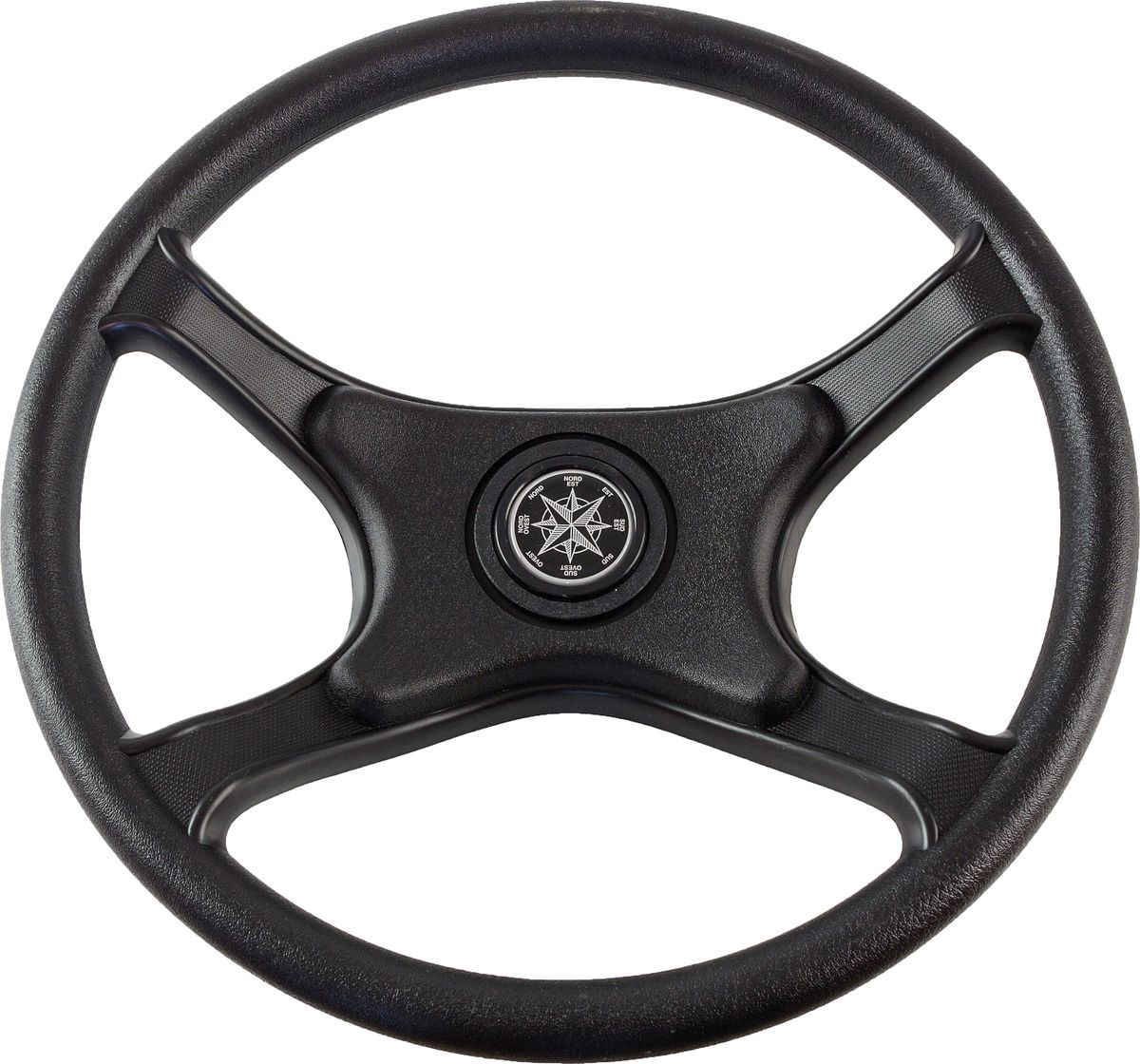 Рулевое колесо LAGUNA черный обод и спицы д. 335 мм (упаковка из 9 шт.) VN8004-01_pkg_9