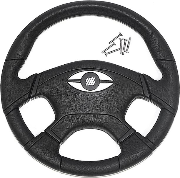 Рулевое колесо LAVEZZI B/CP LAVEZZI B/CP центральная крышка крышка колеса ступица abs аксессуары черный серебристый