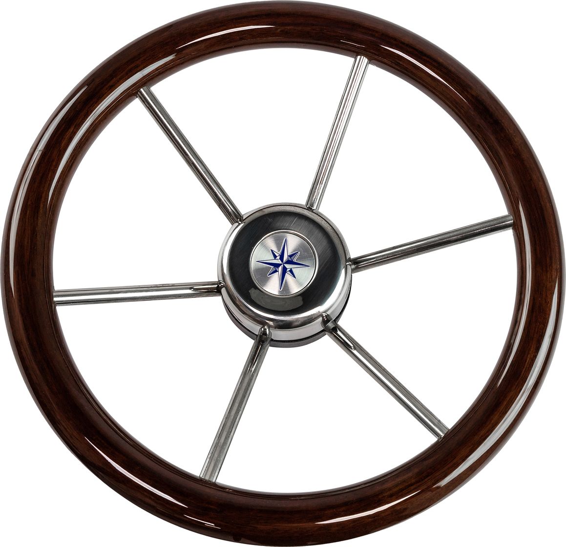 Рулевое колесо LEADER WOOD деревянный обод серебряные спицы д. 340 мм VN7340-33 рулевое колесо leader wood деревянный обод серебряные спицы д 340 мм vn7340 33