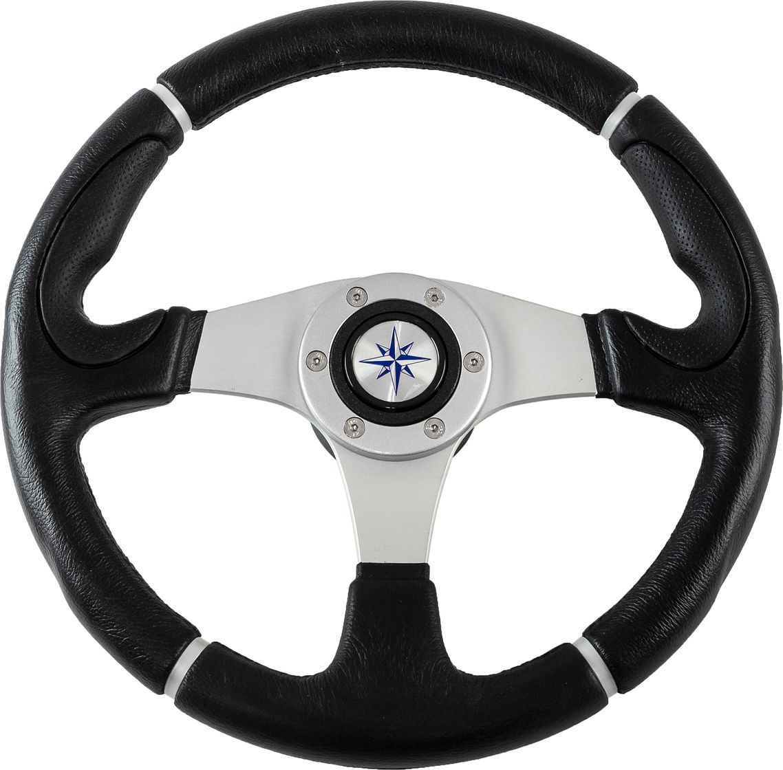 Рулевое колесо ORION обод черный, спицы серебряные д. 355 мм VN960101-01 рулевое колесо orion обод спицы серебряные д 340 мм vn934122 01
