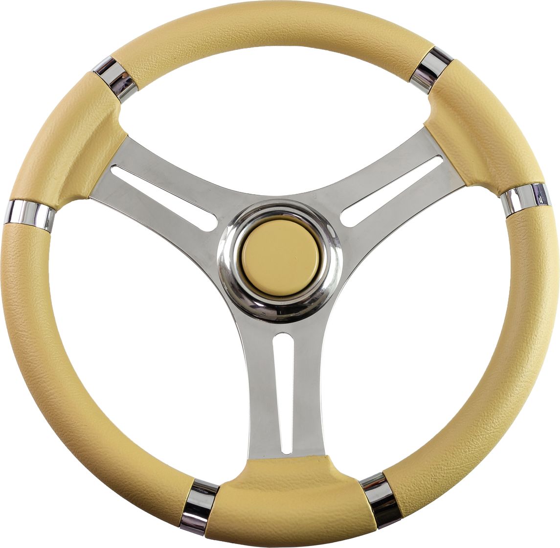 Рулевое колесо Osculati, диаметр 350 мм, цвет кремовый 45-151-04 рулевое колесо osculati диаметр 350 мм кремовый имитация кожи 45 173 36