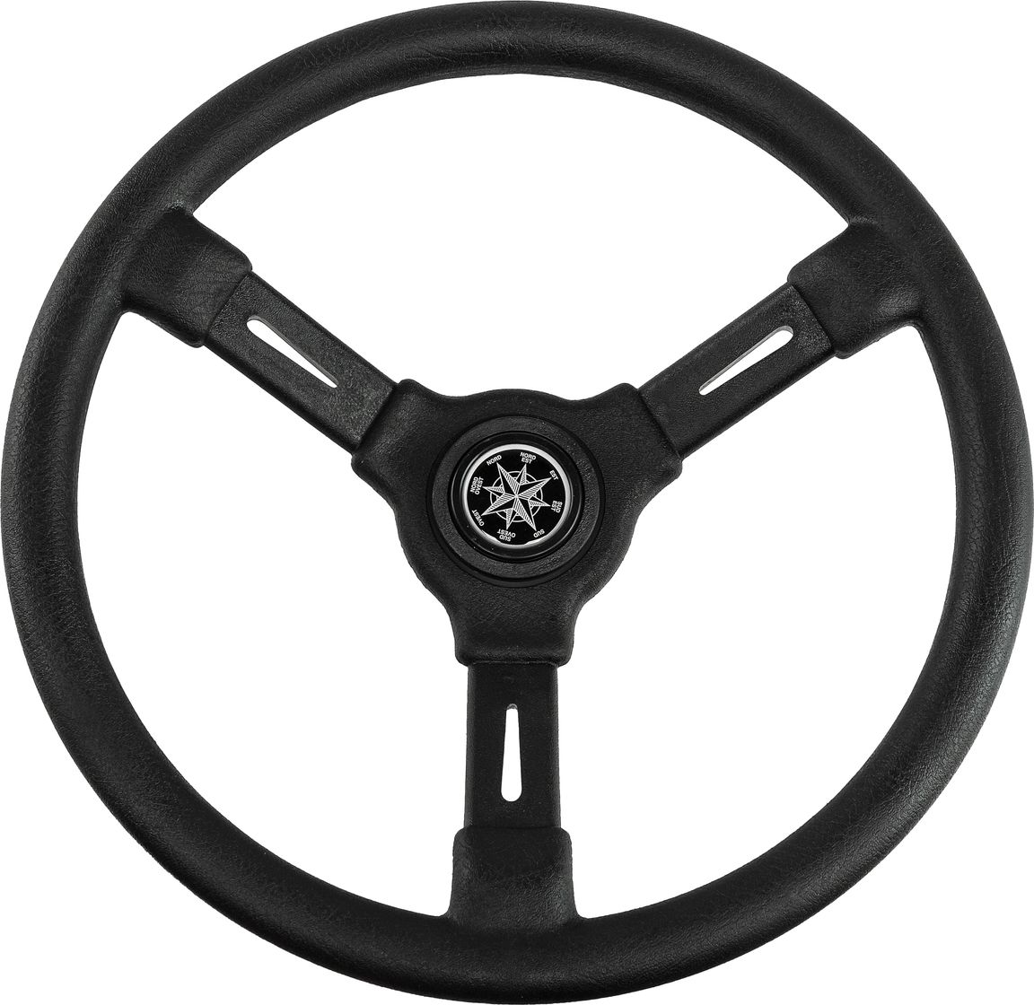Рулевое колесо RIVIERA черный обод и спицы д. 350 мм (упаковка из 8 шт.) VN8001-01_pkg_8
