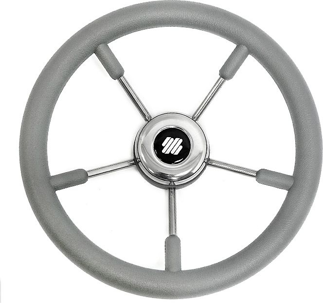 Рулевое колесо V57G V57G рулевое колесо orion обод черносеребристый спицы серебряные д 355 мм vn960101 93