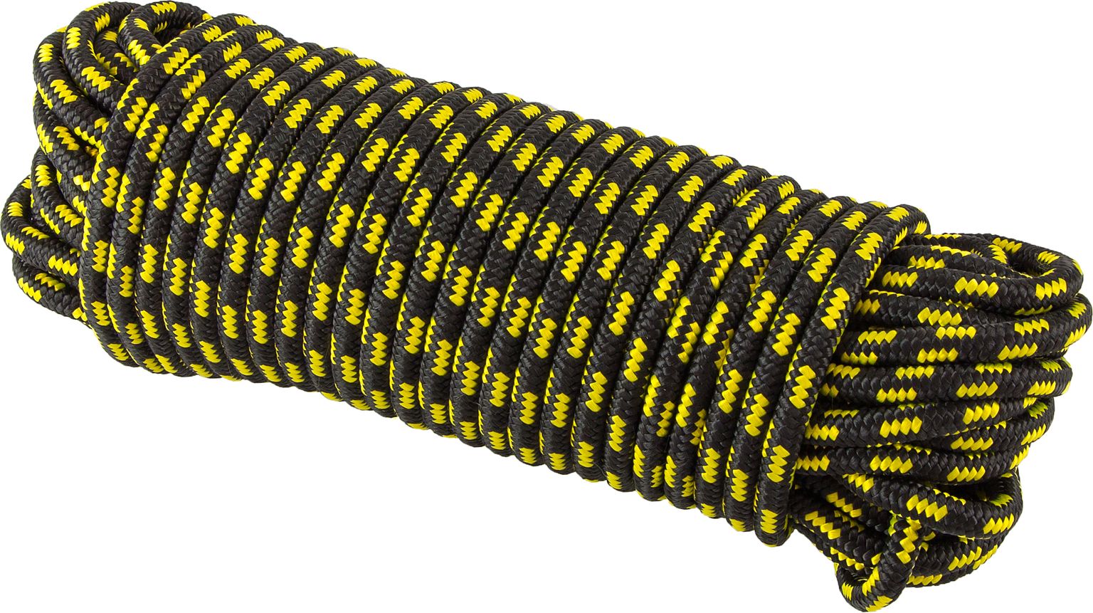 Шнур полипропиленовый плетеный d 10 мм, L 30 м SHND10L30 шнур диаметр 4 мм с сердечником плетенный катушка с подвесом 4в 810 20 м