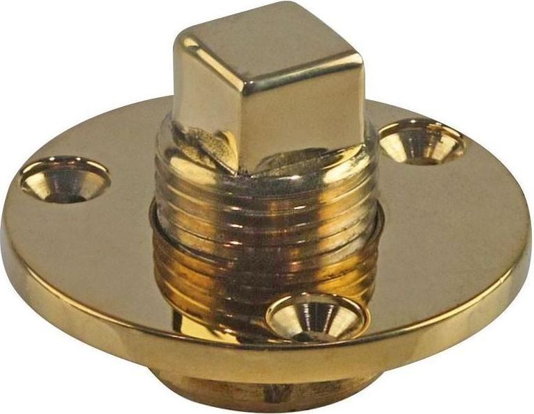 Шпигат латунный с резьбовой пробкой 18 мм Marine Rocket CUM0104-50_MR 1157₽