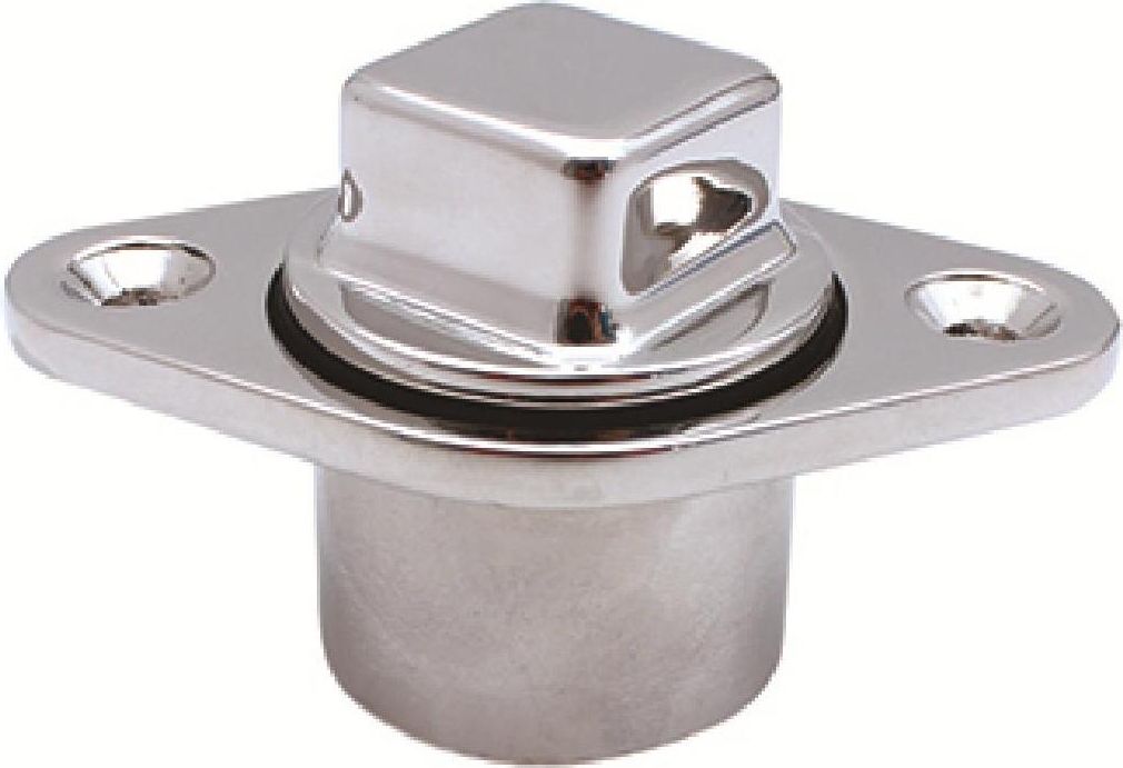 Шпигат нерж 31мм с резьбовой пробкой Marine Rocket BD1902_MR 1213₽