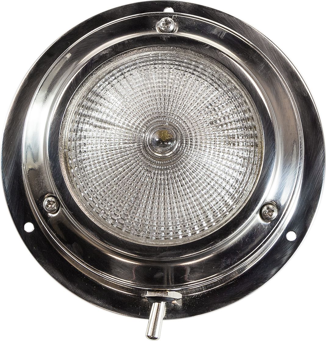 Светильник каютный, одна лампа, 12 В, 10 Вт, D110 мм 10702 разбрызгиватель большой d110 мм улитка