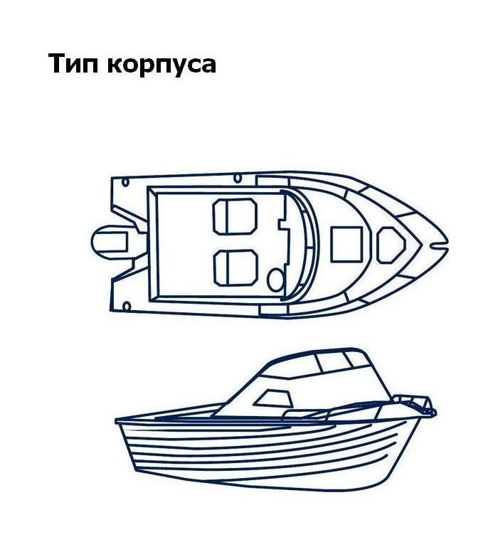 Тент транспортировочный для лодок длиной 5,3-5,6 м типа Cabin Cruiser MA20111, цвет серый - фото 2