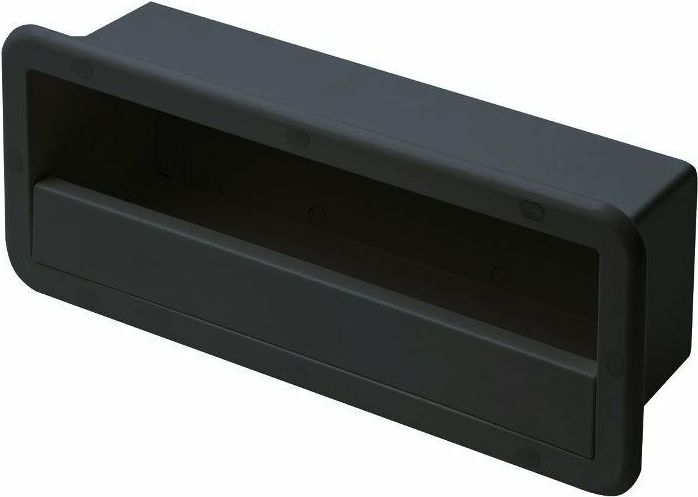 Ящик для хранения мелочей, 420х170х100 мм, черный NI2430