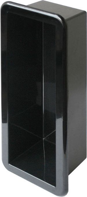 Ящик для хранения мелочей, 420х170х100 мм, черный NI2432 ящик для хранения мелочей 420х170х100 мм серый ni2436