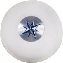Заглушка декоративная для рулевых колес Leader Tanegum, белая VN00010-08